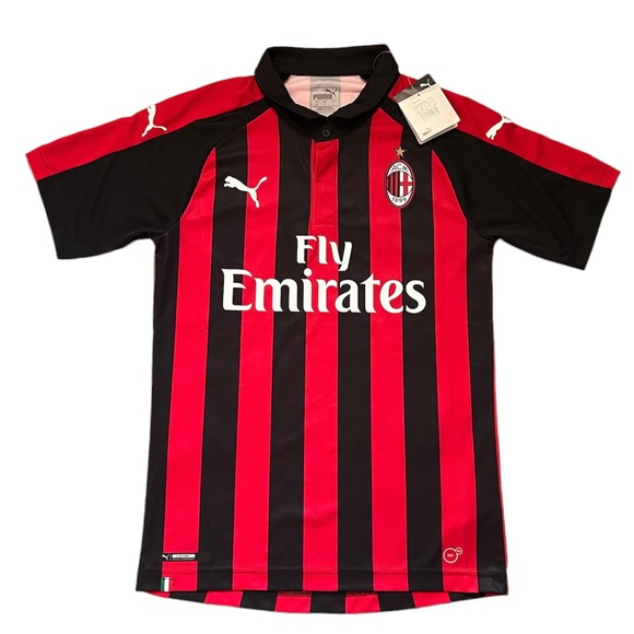 AC Milan Authentic Home Football Shirt Jersey 2018/2019 Higuain #9 - Picture 2 of 8